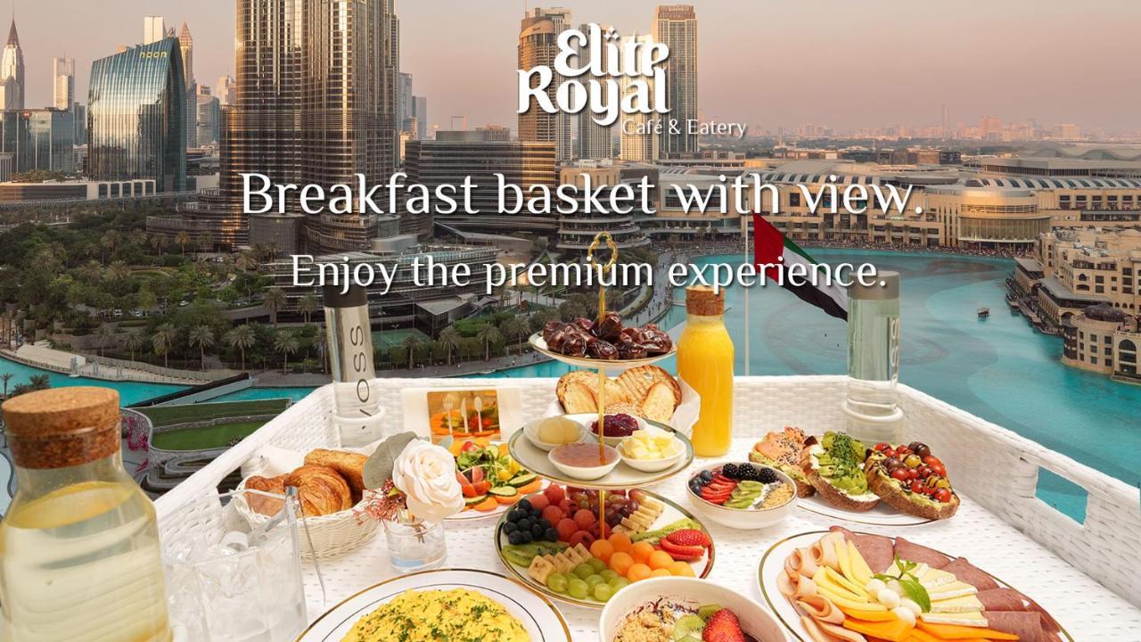 Elite Royal Apartment - Full Burj Khalifa & Fountain View - Palace Dubai Exterior foto